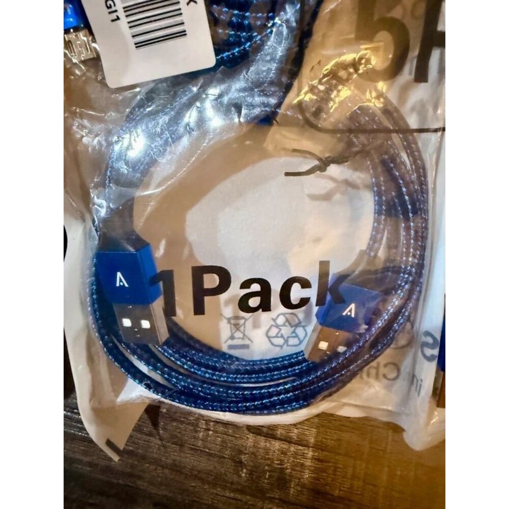 4-Pack USB Charging/Data Cable Bundle - Picture 2 of 4